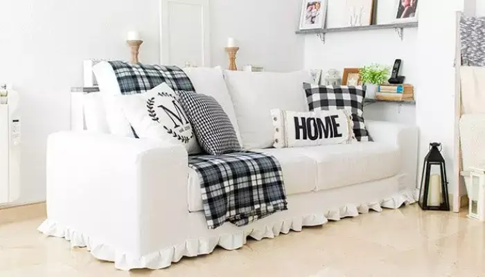 Add a new slipcover / best ways to give your sofa new life