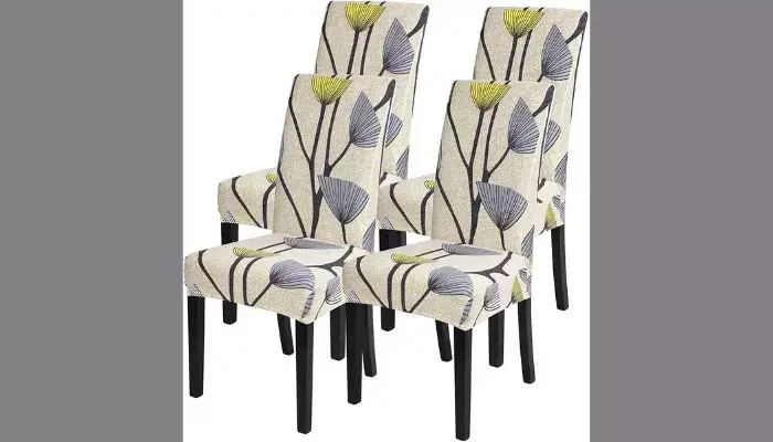 printed dining chair slipcover / Best Dining Chair Slipcovers