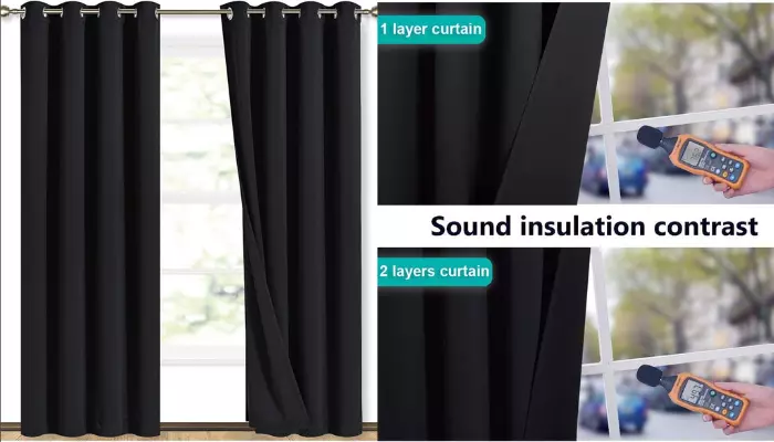 Soundproof Curtains/best cheap soundproofing material