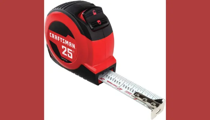 Retraction Control And Self-Lock Measure Tape By Craftsmen/best measuring tape