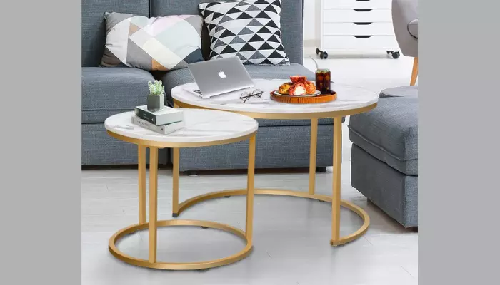 best marble pattern Coffee Table/Center Tables For Drawing Room