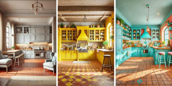 15 Timeless Kitchen Cabinet Colors to Complement Terracotta Floors