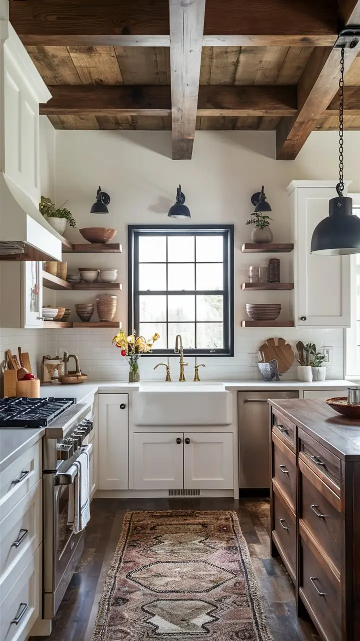 10 Beautiful Kitchen Design Ideas That Will Transform Your Space/Embrace the Modern Farmhouse Look