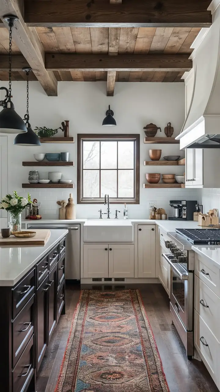 10 Beautiful Kitchen Design Ideas That Will Transform Your Space/Embrace the Modern Farmhouse Look