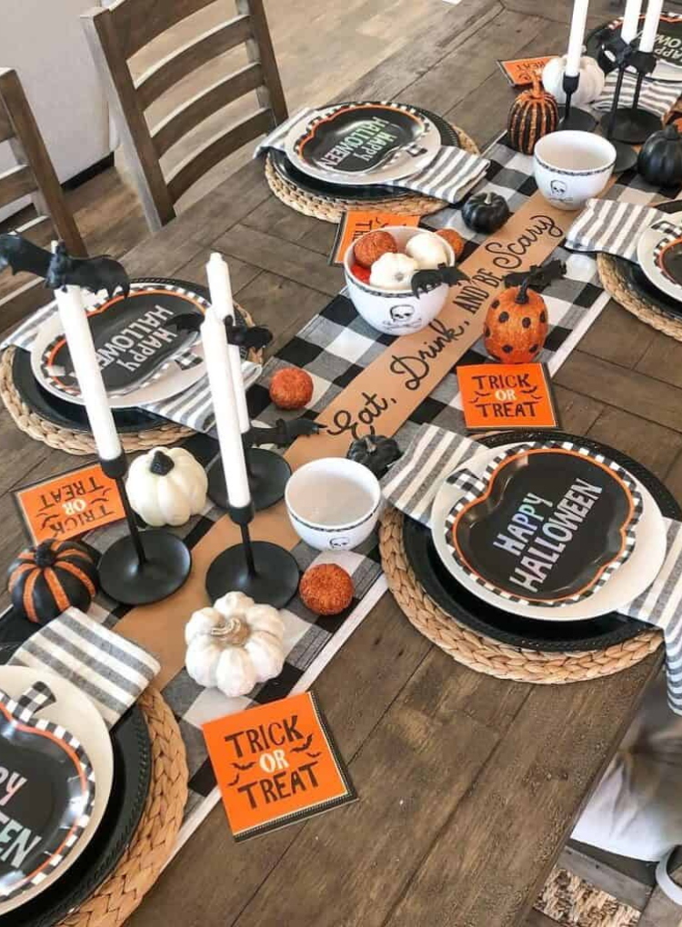 Halloween Dining Table Décor Ideas