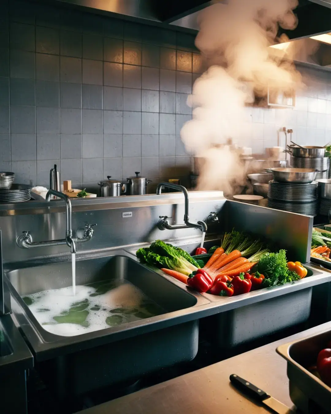 Utility Sink Dimensions Explained | Get the Perfect Size for Your Home 10 Two-Compartment Utility Sink