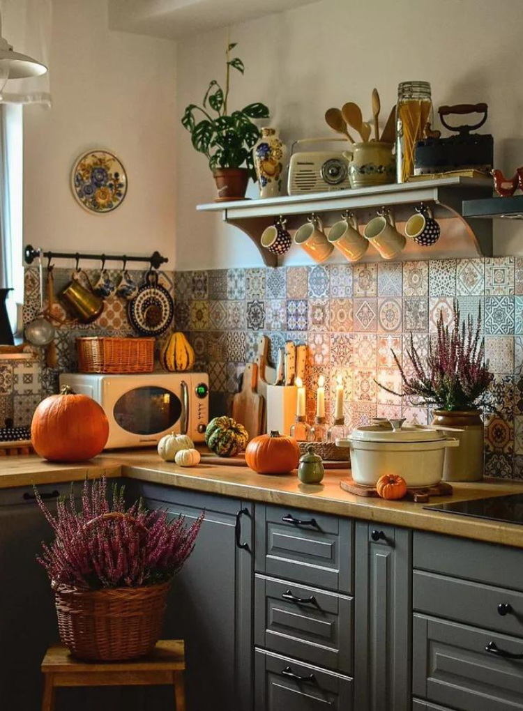 Unique Fall Kitchen Decor Ideas