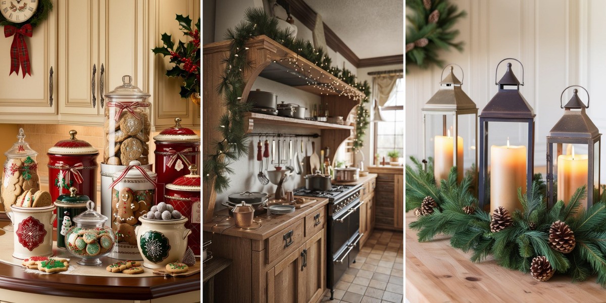 Christmas Cottage Kitchen Decor Ideas