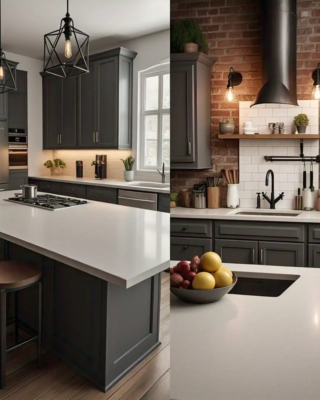 Straight Edge Countertops: A Minimalist’s Dream for Modern Kitchens 10 Whether you’re rocking a Scandi kitchen or an industrial loft, straight edges fit right in.