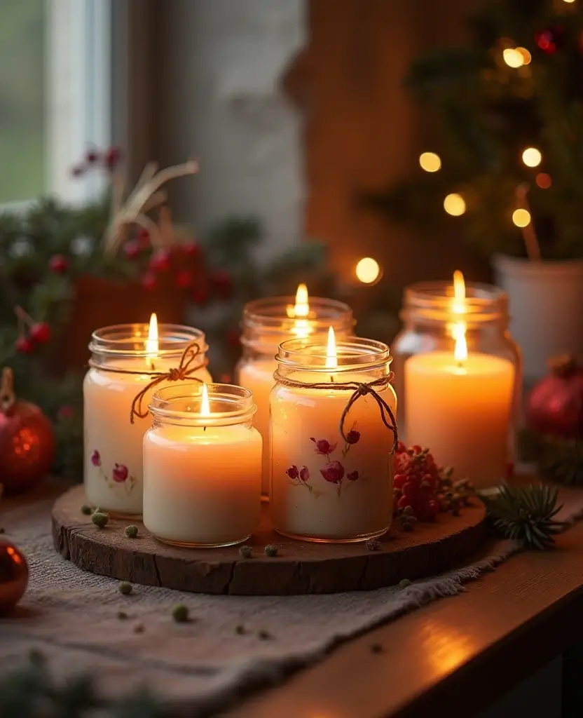 15 Budget-Friendly DIY Christmas Decorations for Your Kitchen (Incredible #11!) 68 15 Budget-Friendly DIY Christmas Decorations for Your Kitchen (Incredible #11!) - 11. DIY Holiday Scented Candles