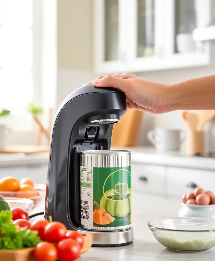 15 Budget-Friendly Kitchenette Appliances Under $50 That Will Change Your Cooking Game! 70 15 Budget-Friendly Kitchenette Appliances Under $50 That Will Change Your Cooking Game! - 11. Electric Can Opener