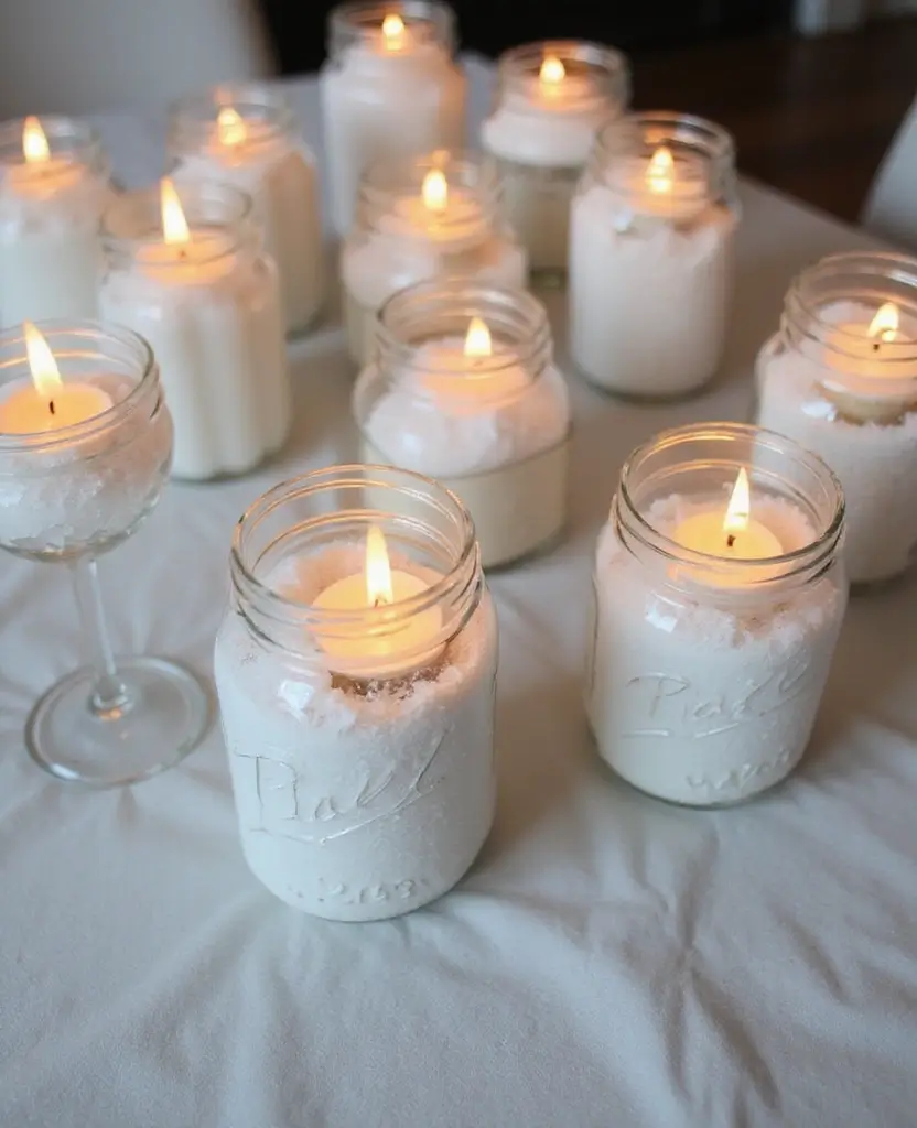 15 Easy and Low-Cost Christmas Centerpiece Ideas to Elevate Your Holiday Table (Wait Until You See #9!) - 9. Creative Candle Holders