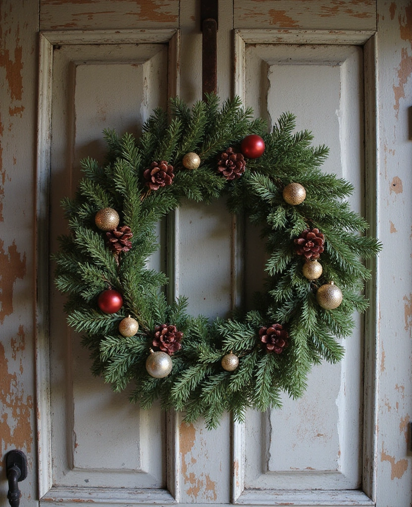15 Nostalgic Vintage Christmas Decorations You'll Wish You Knew Sooner! 67 15 Nostalgic Vintage Christmas Decorations You'll Wish You Knew Sooner! - 10. Old-fashioned Christmas Wreaths