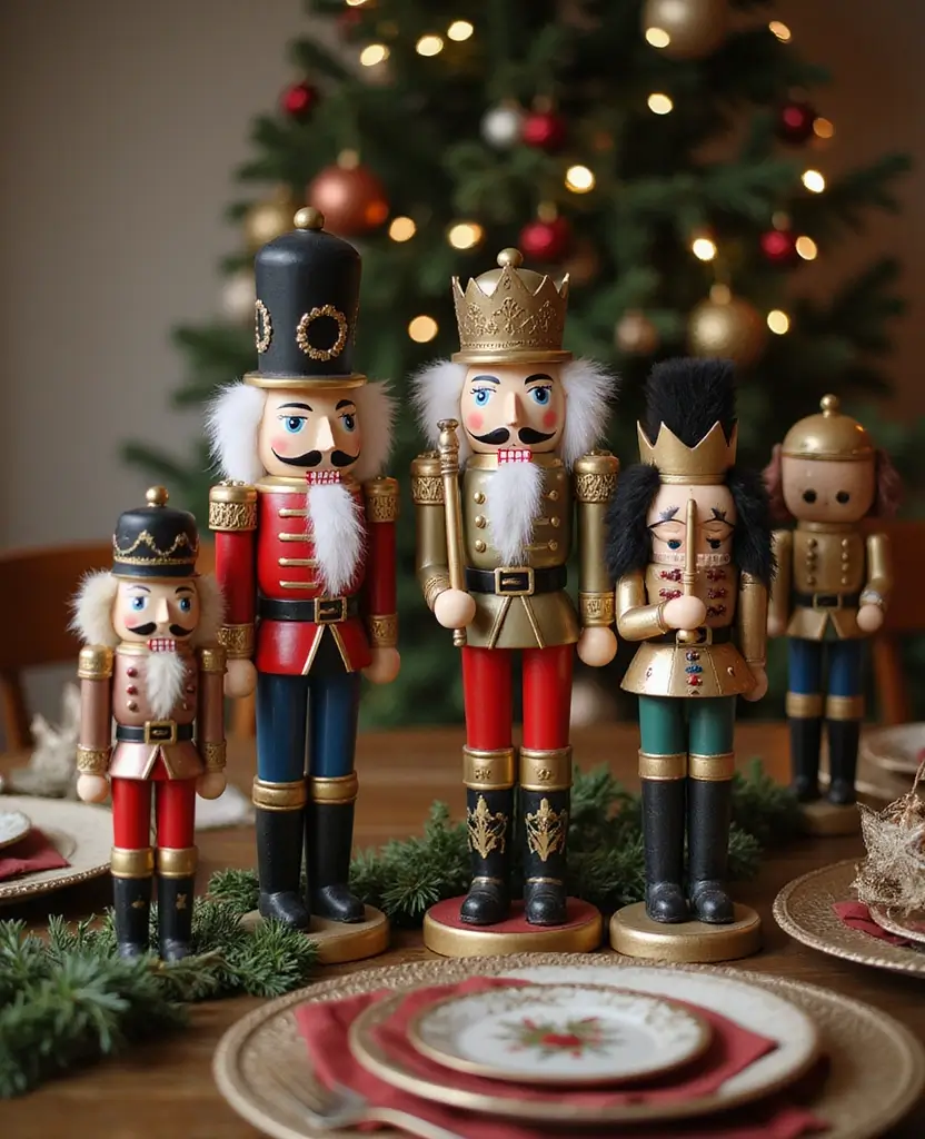15 Nostalgic Vintage Christmas Decorations You'll Wish You Knew Sooner! 60 15 Nostalgic Vintage Christmas Decorations You'll Wish You Knew Sooner! - 9. Vintage Nutcrackers