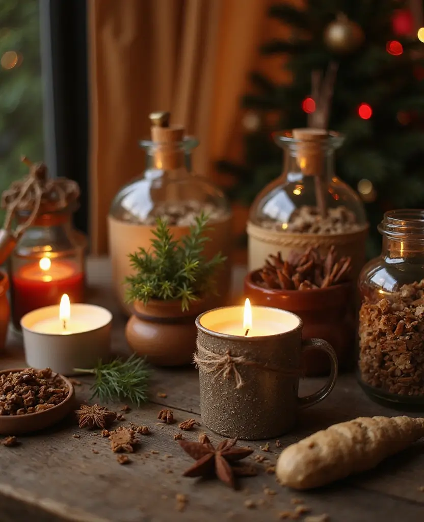 15 Old Money Christmas Decor Ideas That'll Make Your Home Sparkle with Elegance! 101 15 Old Money Christmas Decor Ideas That'll Make Your Home Sparkle with Elegance! - 15. Elegant Holiday Scents