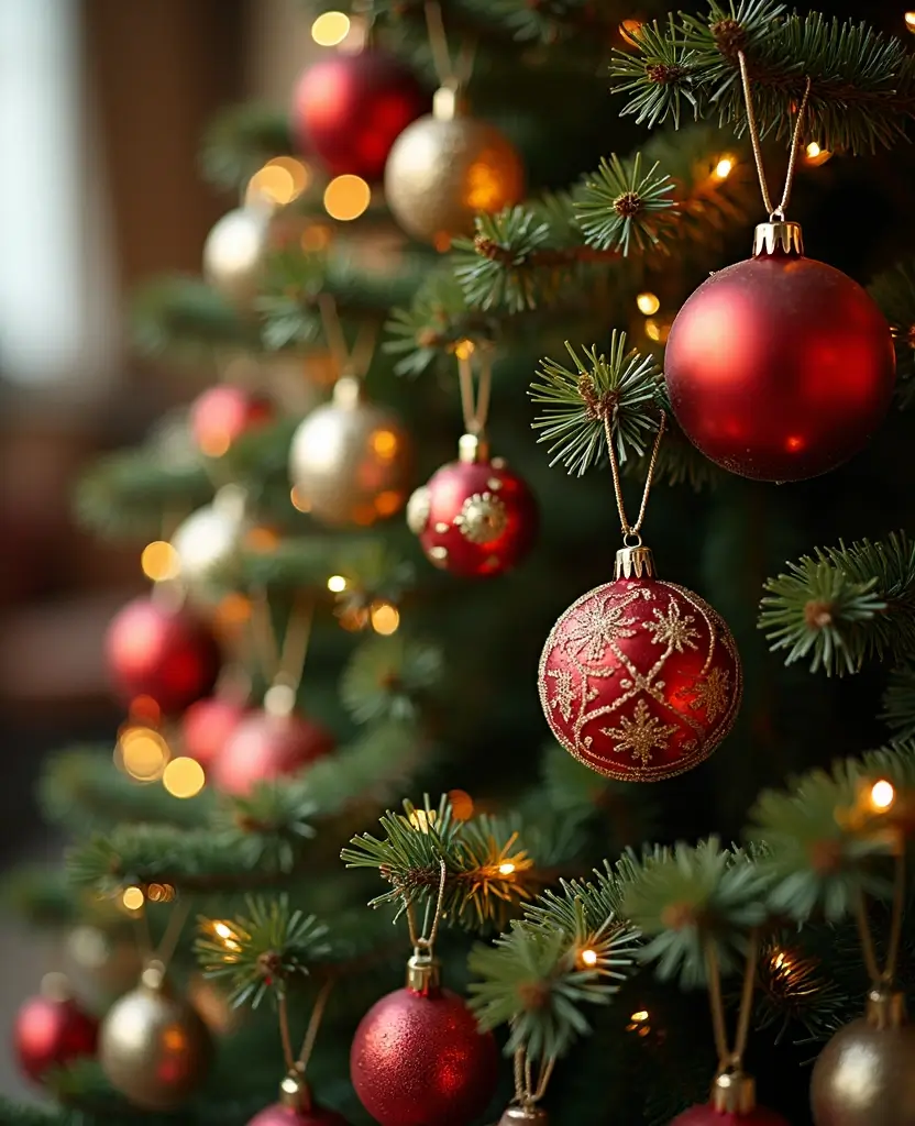 15 Old Money Christmas Decor Ideas That'll Make Your Home Sparkle with Elegance! 9 15 Old Money Christmas Decor Ideas That'll Make Your Home Sparkle with Elegance! - 2. Vintage Ornaments