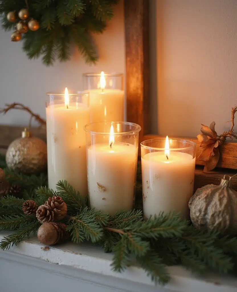 15 Quick & Easy Last-Minute Christmas Decor Ideas That Save the Day! 93 15 Quick & Easy Last-Minute Christmas Decor Ideas That Save the Day! - 14. DIY Candles with Holiday Scents