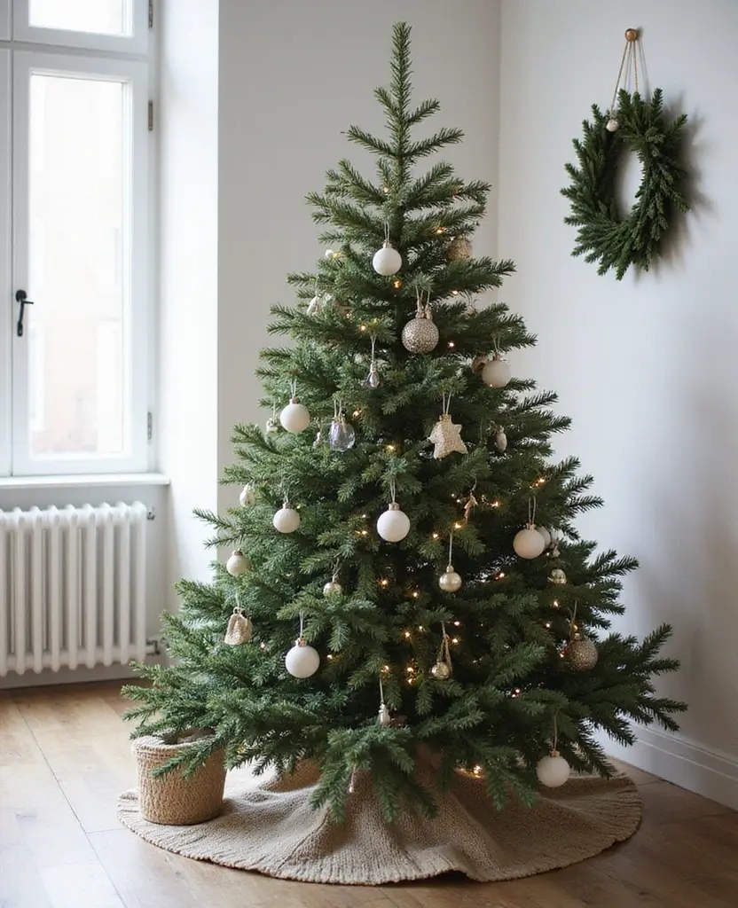 15 Scandinavian Christmas Decor Ideas That'll Transform Your Home into a Nordic Wonderland! 90 15 Scandinavian Christmas Decor Ideas That'll Transform Your Home into a Nordic Wonderland! - 13. Traditional Scandinavian Christmas Trees