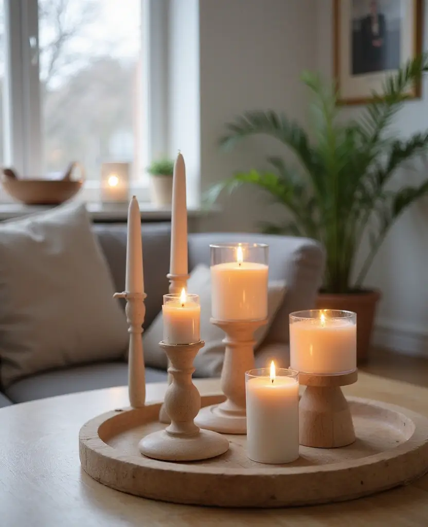 15 Scandinavian Christmas Decor Ideas That'll Transform Your Home into a Nordic Wonderland! 37 15 Scandinavian Christmas Decor Ideas That'll Transform Your Home into a Nordic Wonderland! - 6. Candlelit Ambiance