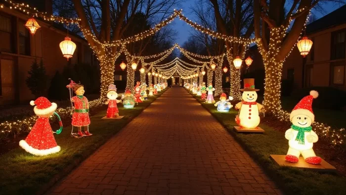 15 Stunning Outdoor Christmas Decorations That Light Up Your Pathway (You’ll Love #4!)