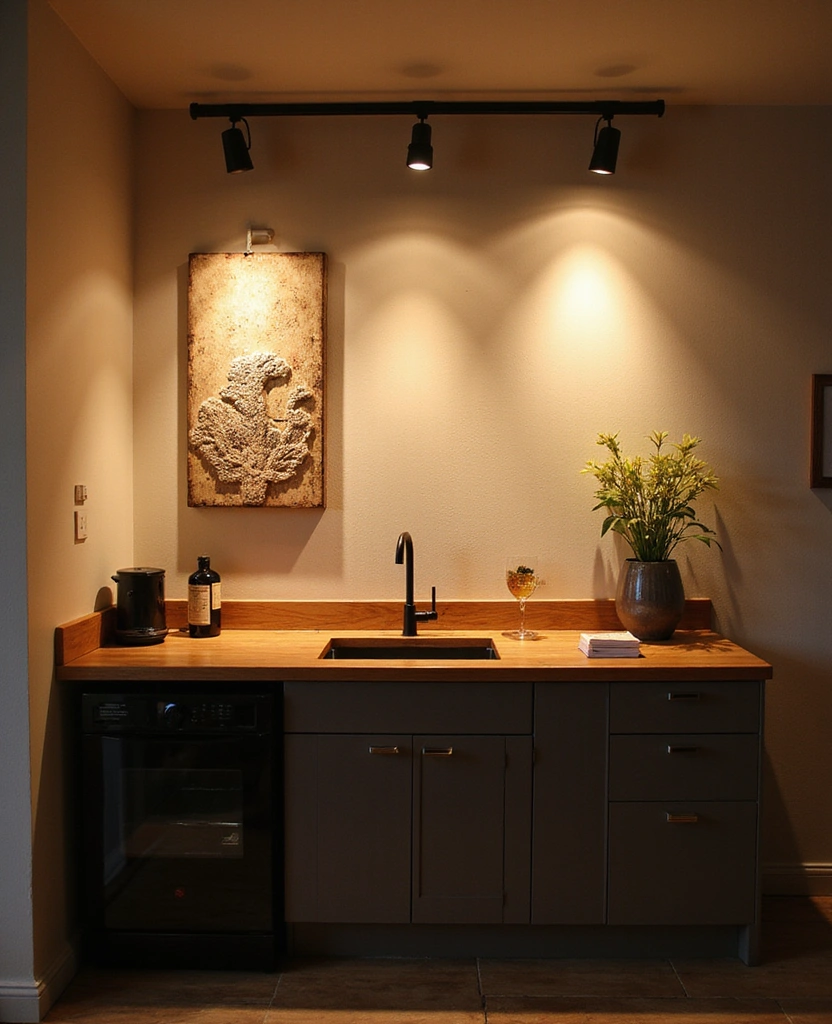 15 Budget-Friendly Kitchenette Lighting Ideas That Look Expensive (You Won't Believe #8!) 9 15 Budget-Friendly Kitchenette Lighting Ideas That Look Expensive (You Won't Believe #8!) - 2. Stylish Track Lighting