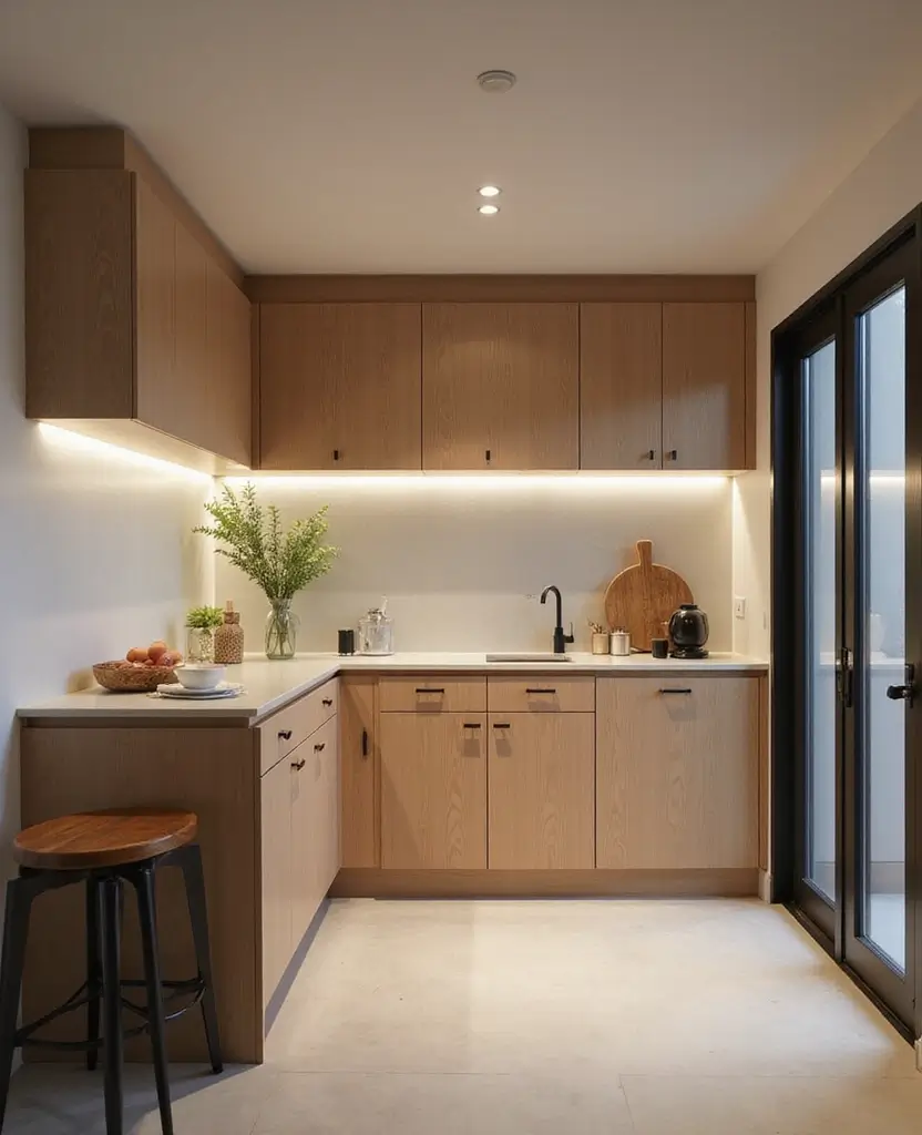 15 Budget-Friendly Kitchenette Lighting Ideas That Look Expensive (You Won't Believe #8!) 28 15 Budget-Friendly Kitchenette Lighting Ideas That Look Expensive (You Won't Believe #8!) - 7. Recessed Lighting