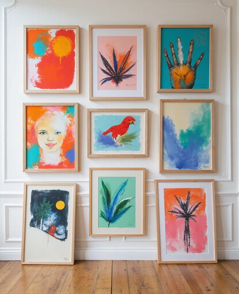 15 Festive Home Decor Ideas for New Year 2026 That Will Spark Joy! 16 15 Festive Home Decor Ideas for New Year 2026 That Will Spark Joy! - 3. Whimsical Wall Art