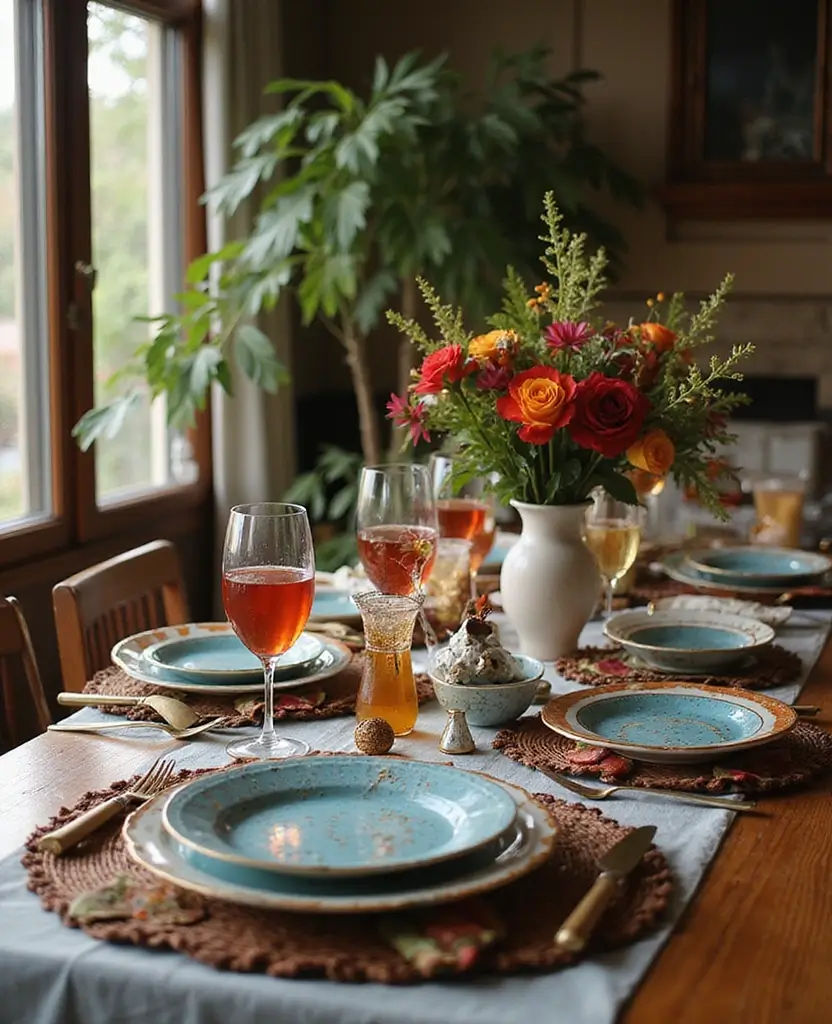 15 Festive Home Decor Ideas for New Year 2026 That Will Spark Joy! 37 15 Festive Home Decor Ideas for New Year 2026 That Will Spark Joy! - 6. Joyful Table Settings