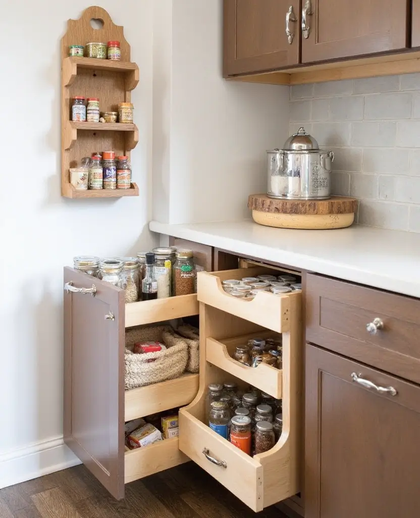 15 Space-Saving Kitchenette Designs for Apartments You’ll Wish You Knew Sooner! 86 15 Space-Saving Kitchenette Designs for Apartments You’ll Wish You Knew Sooner! - 13. Custom Cabinets