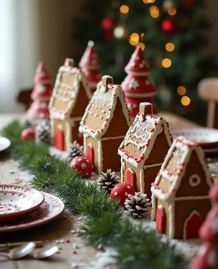 15 Traditional Christmas Dining Table Decorations That’ll Bring Back Holiday Memories! - 11. Deliciously Festive Centerpiece