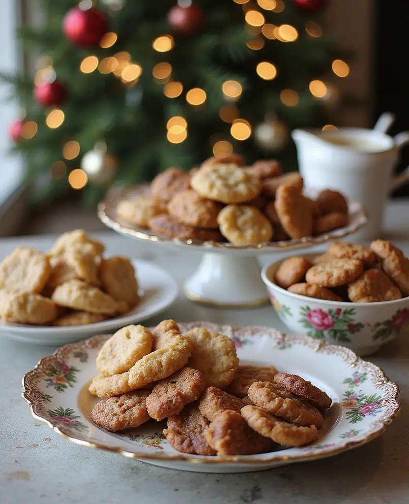 19 Adorable Vintage Kitchenette Christmas Decor Ideas Under $50 (You Won't Believe #3!) - 7. Retro Serving Dishes