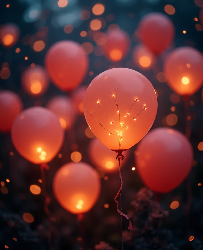 19 Affordable DIY Christmas Lighting Ideas That Look Expensive (But Don’t Break the Bank!) 67 19 Affordable DIY Christmas Lighting Ideas That Look Expensive (But Don’t Break the Bank!) - 10. Balloon Lights