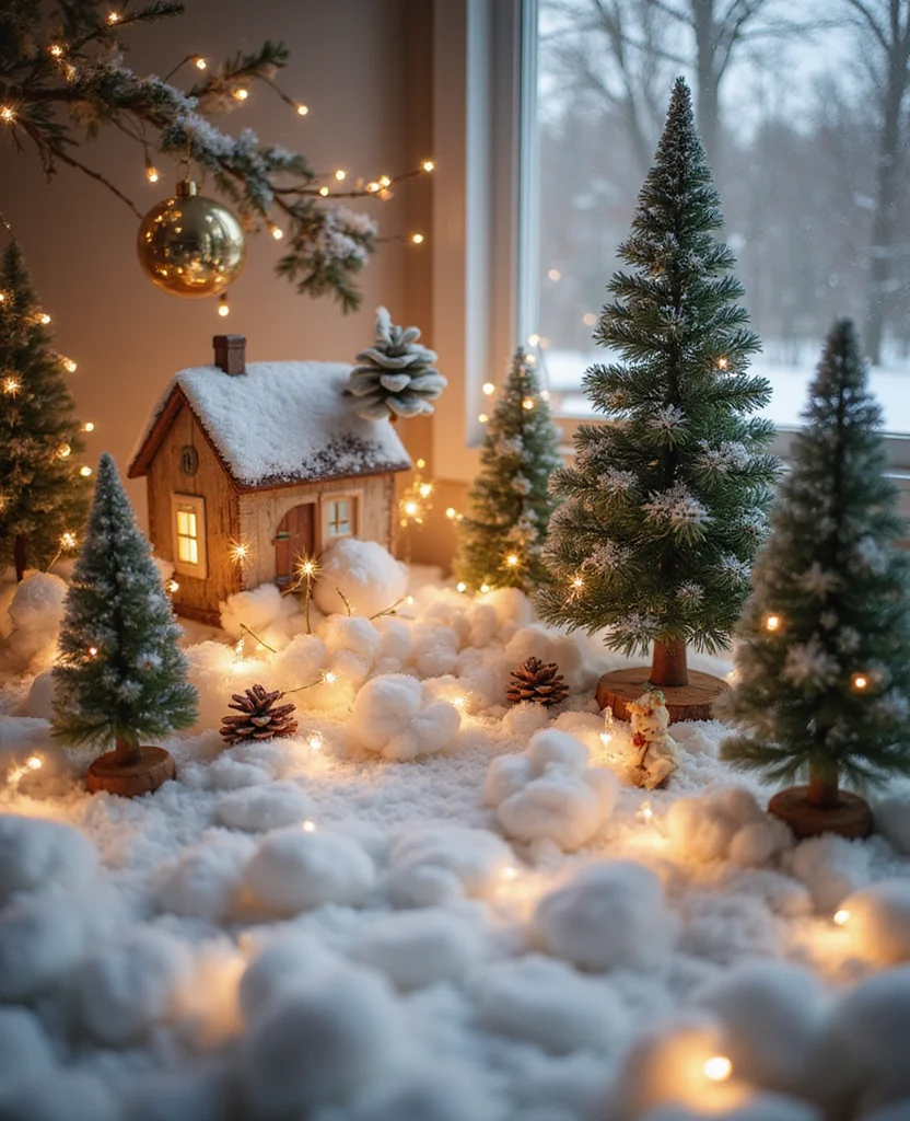 19 Affordable DIY Christmas Lighting Ideas That Look Expensive (But Don’t Break the Bank!) 109 19 Affordable DIY Christmas Lighting Ideas That Look Expensive (But Don’t Break the Bank!) - 16. Winter Wonderland Light Display