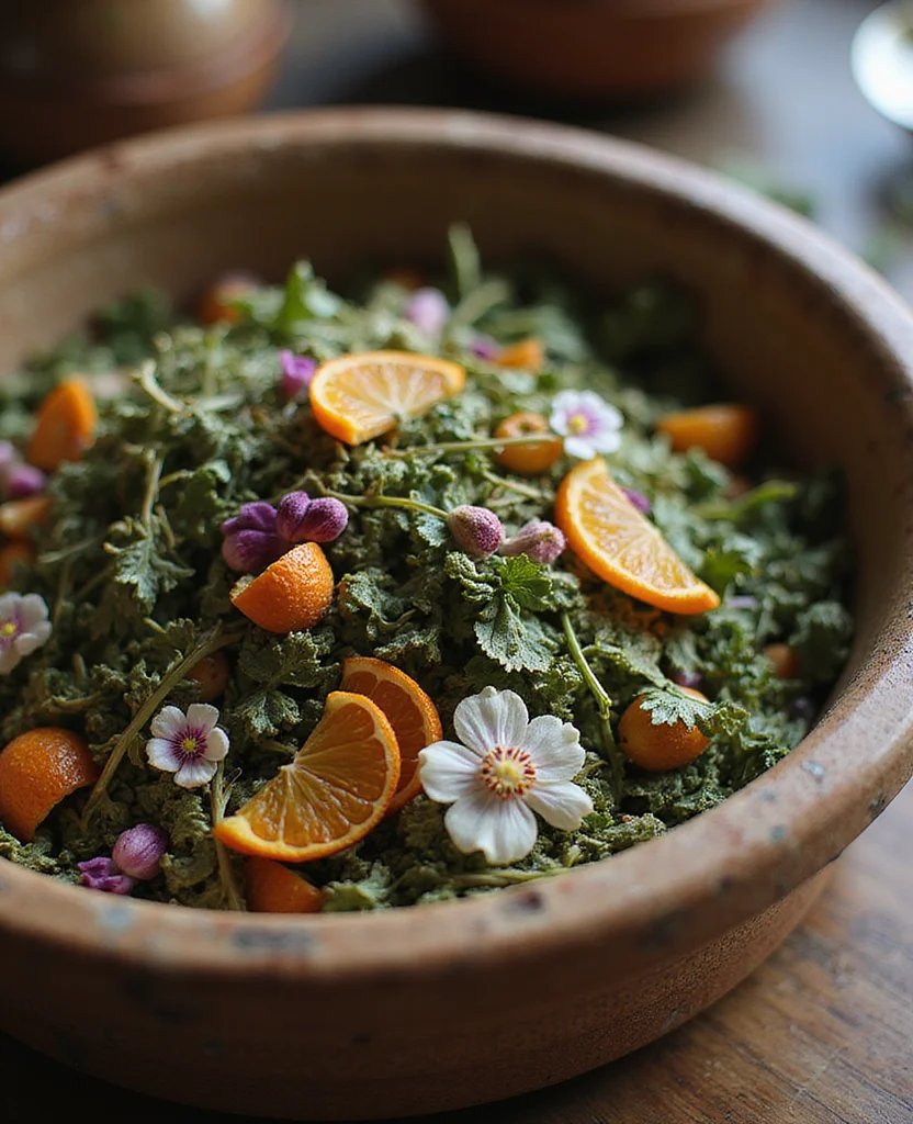 19 Apothecary Kitchen Ideas That Will Transform Your Cooking Space into a Herbal Haven! - 11. Aromatic Potpourri Bowls