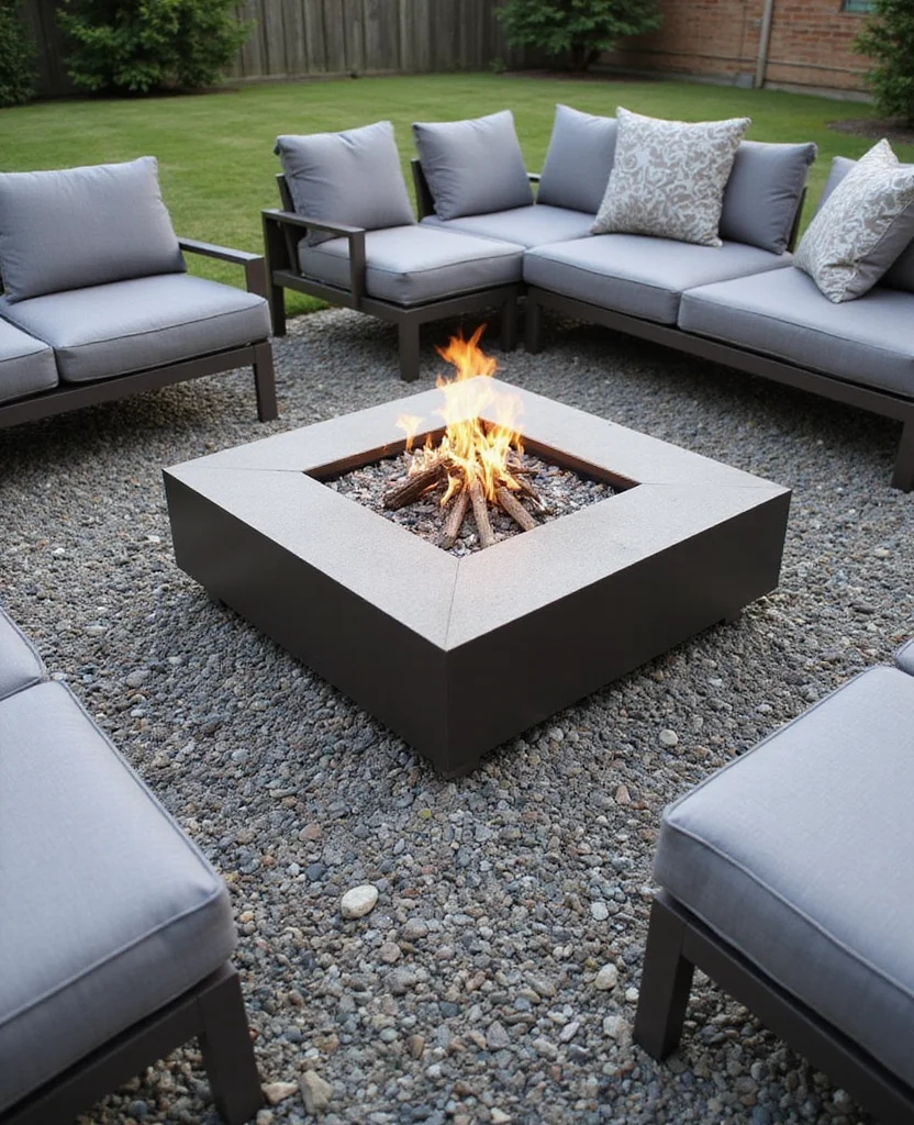 19 Backyard Fire Pit Lounge Ideas That'll Turn Your Yard into a Cozy Oasis (You Won't Believe #7!) - 7. Unique Fire Pit Shapes