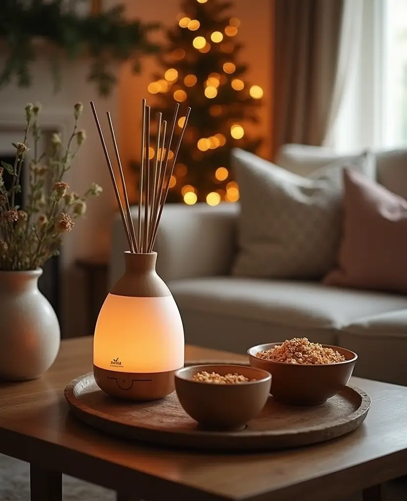 19 Best Christmas Decor Ideas for Your Living Room That Will Dazzle Your Guests! 88 19 Best Christmas Decor Ideas for Your Living Room That Will Dazzle Your Guests! - 13. Holiday Scent Diffusers