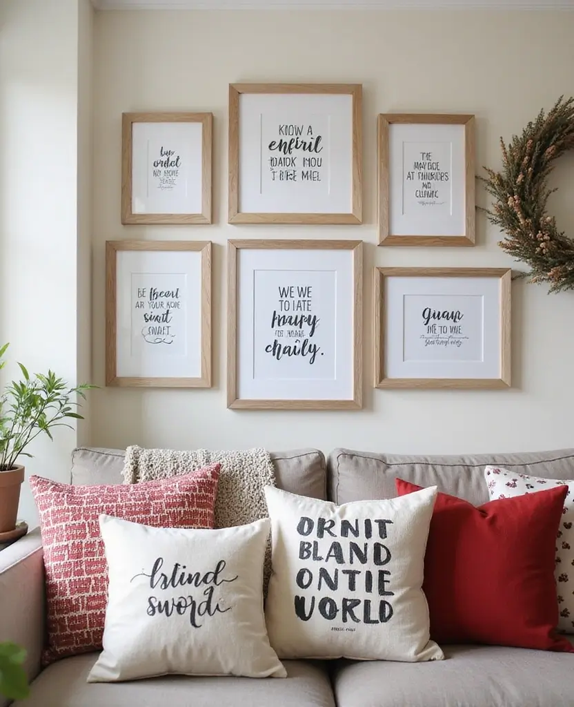 19 Best Christmas Decor Ideas for Your Living Room That Will Dazzle Your Guests! 132 19 Best Christmas Decor Ideas for Your Living Room That Will Dazzle Your Guests! - 19. Holiday Quotes and Messages