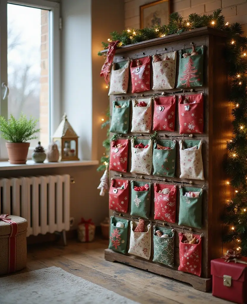 19 Best Christmas Decor Ideas for Your Living Room That Will Dazzle Your Guests! 51 19 Best Christmas Decor Ideas for Your Living Room That Will Dazzle Your Guests! - 8. Advent Calendar Decor