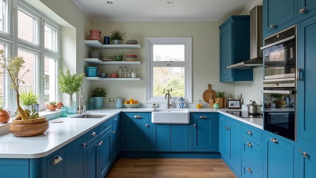 19 Bold Blue Kitchen Cabinet Ideas to Refresh Your Home (You Won't Believe #7!)