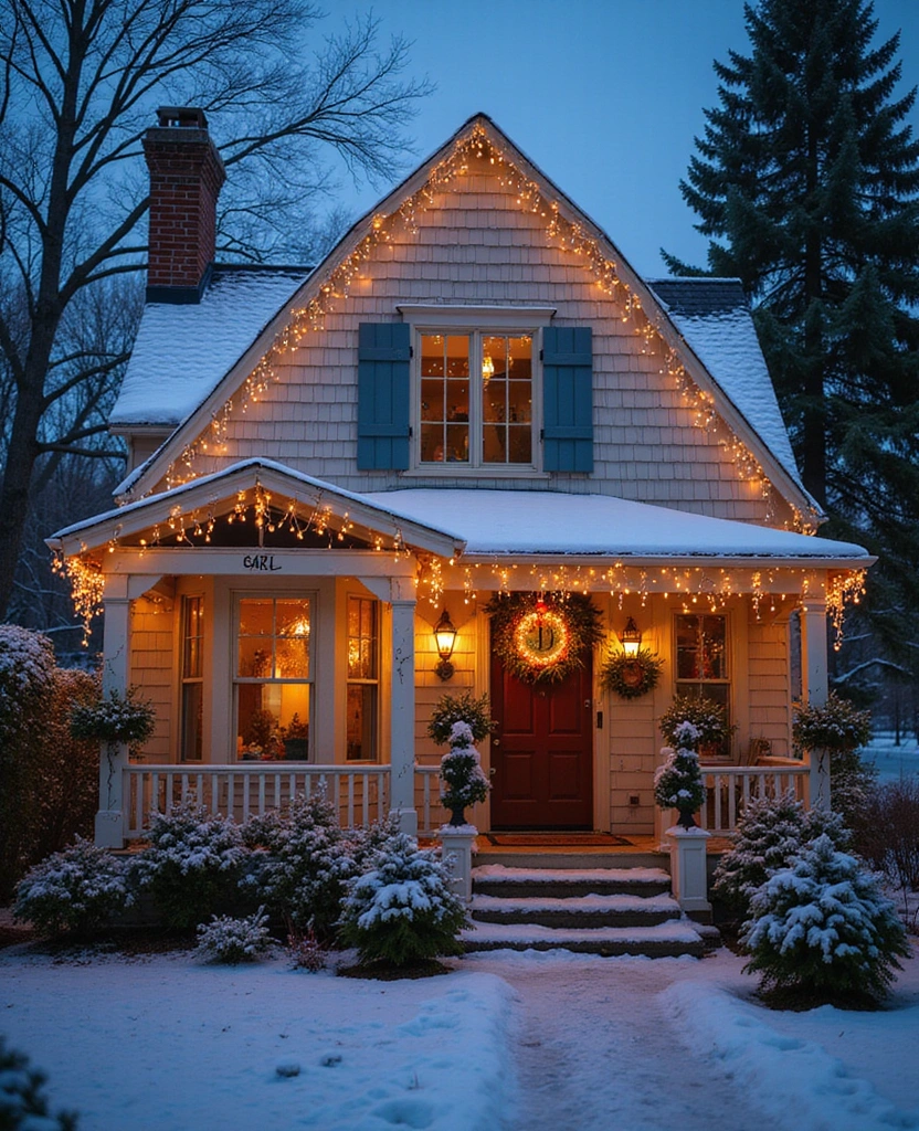 19 Budget-Friendly Christmas Lighting Ideas That Look Expensive (Number #8 Will Shock You!) 81 19 Budget-Friendly Christmas Lighting Ideas That Look Expensive (Number #8 Will Shock You!) - 12. Icicle Lights