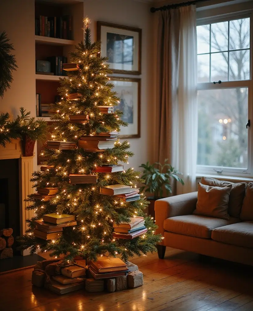 19 Budget-Friendly Christmas Lighting Ideas That Look Expensive (Number #8 Will Shock You!) 88 19 Budget-Friendly Christmas Lighting Ideas That Look Expensive (Number #8 Will Shock You!) - 13. Christmas Tree Alternatives