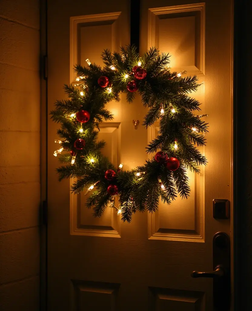 19 Budget-Friendly Christmas Lighting Ideas That Look Expensive (Number #8 Will Shock You!) 128 19 Budget-Friendly Christmas Lighting Ideas That Look Expensive (Number #8 Will Shock You!) - 19. Light-Up Wreaths