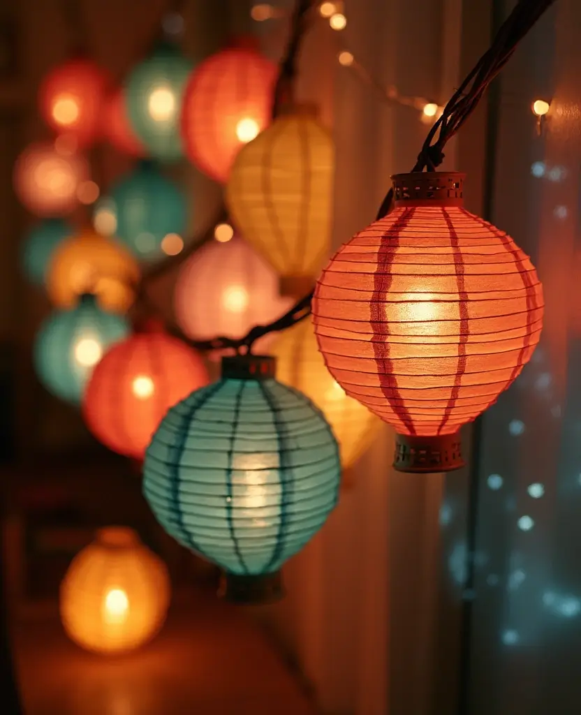 19 Budget-Friendly Christmas Lighting Ideas That Look Expensive (Number #8 Will Shock You!) 16 19 Budget-Friendly Christmas Lighting Ideas That Look Expensive (Number #8 Will Shock You!) - 3. DIY Paper Lanterns
