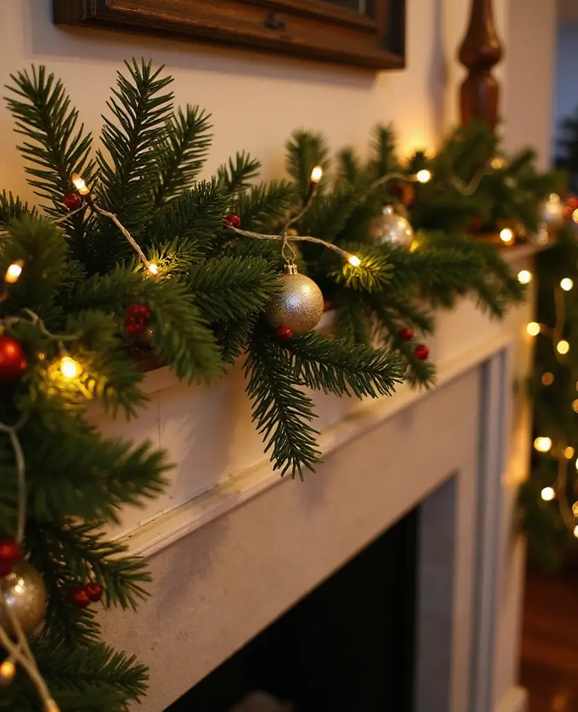 19 Budget-Friendly Christmas Lighting Ideas That Look Expensive (Number #8 Will Shock You!) 30 19 Budget-Friendly Christmas Lighting Ideas That Look Expensive (Number #8 Will Shock You!) - 5. Garland with Lights