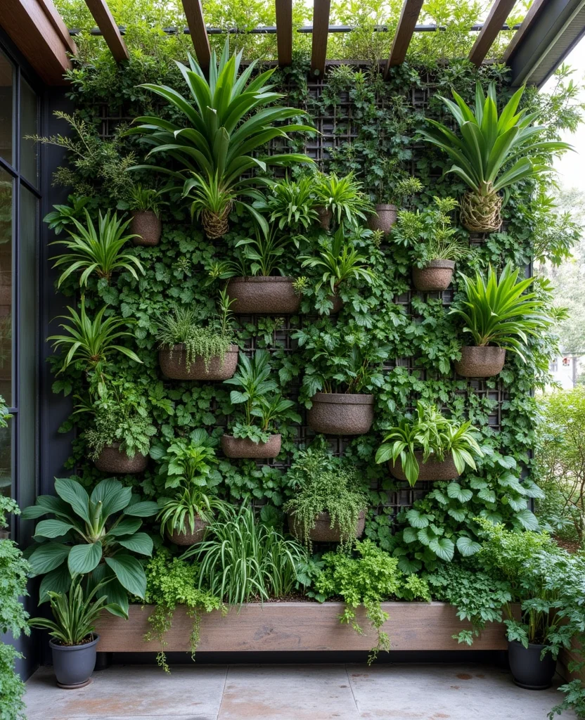 19 Coastal Garden Ideas to Transform Your Australian Backyard into a Paradise! - 10. Vertical Gardens
