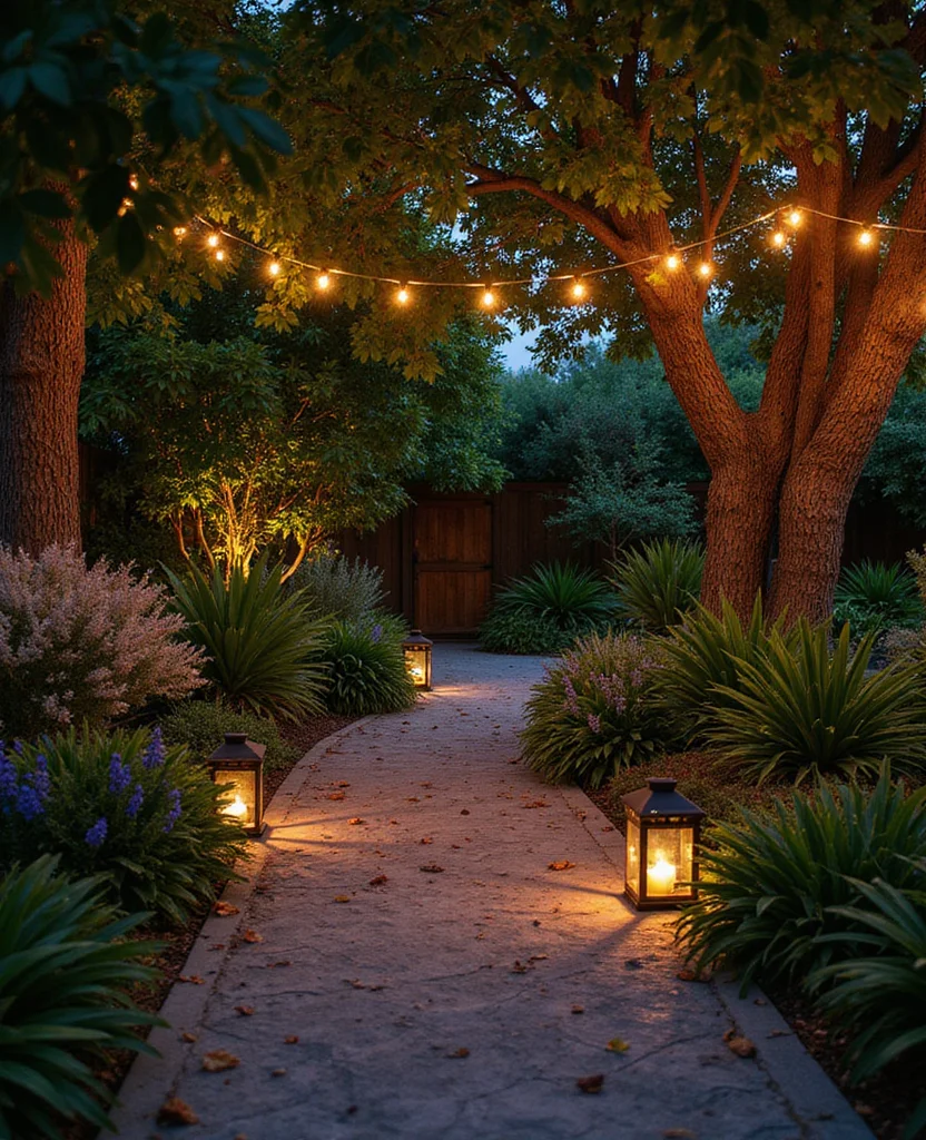19 Coastal Garden Ideas to Transform Your Australian Backyard into a Paradise! - 11. Beach-Themed Lighting