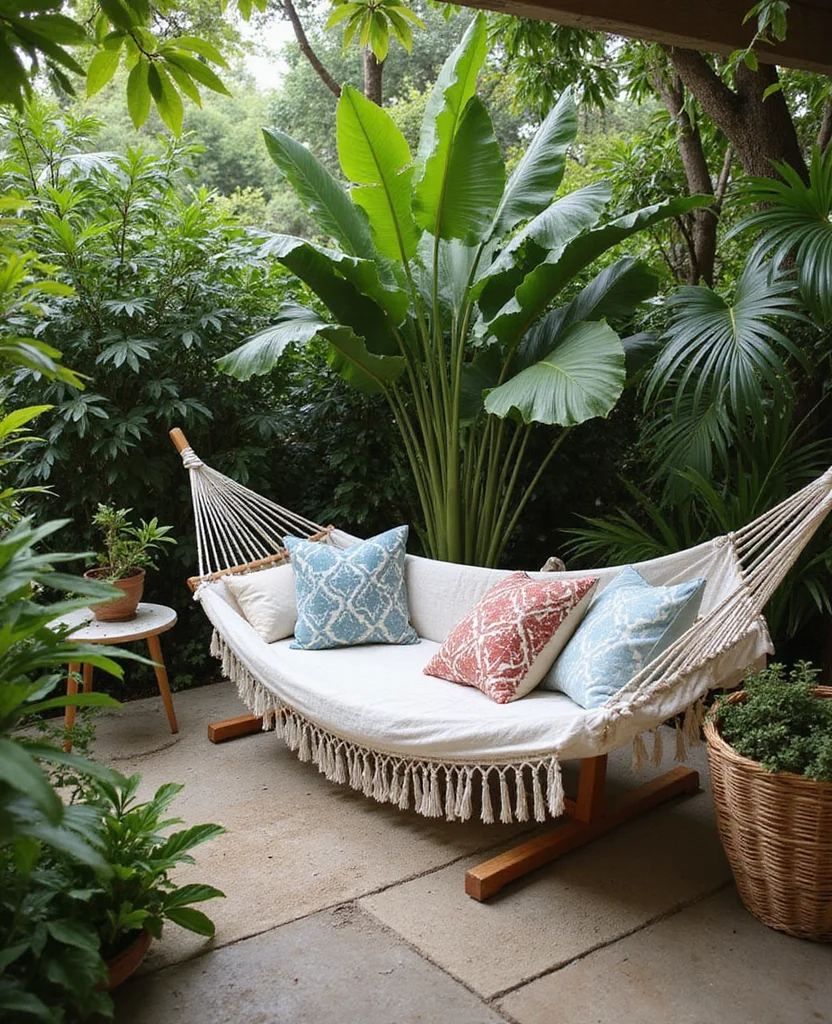 19 Coastal Garden Ideas to Transform Your Australian Backyard into a Paradise! - 14. Hammock Retreats