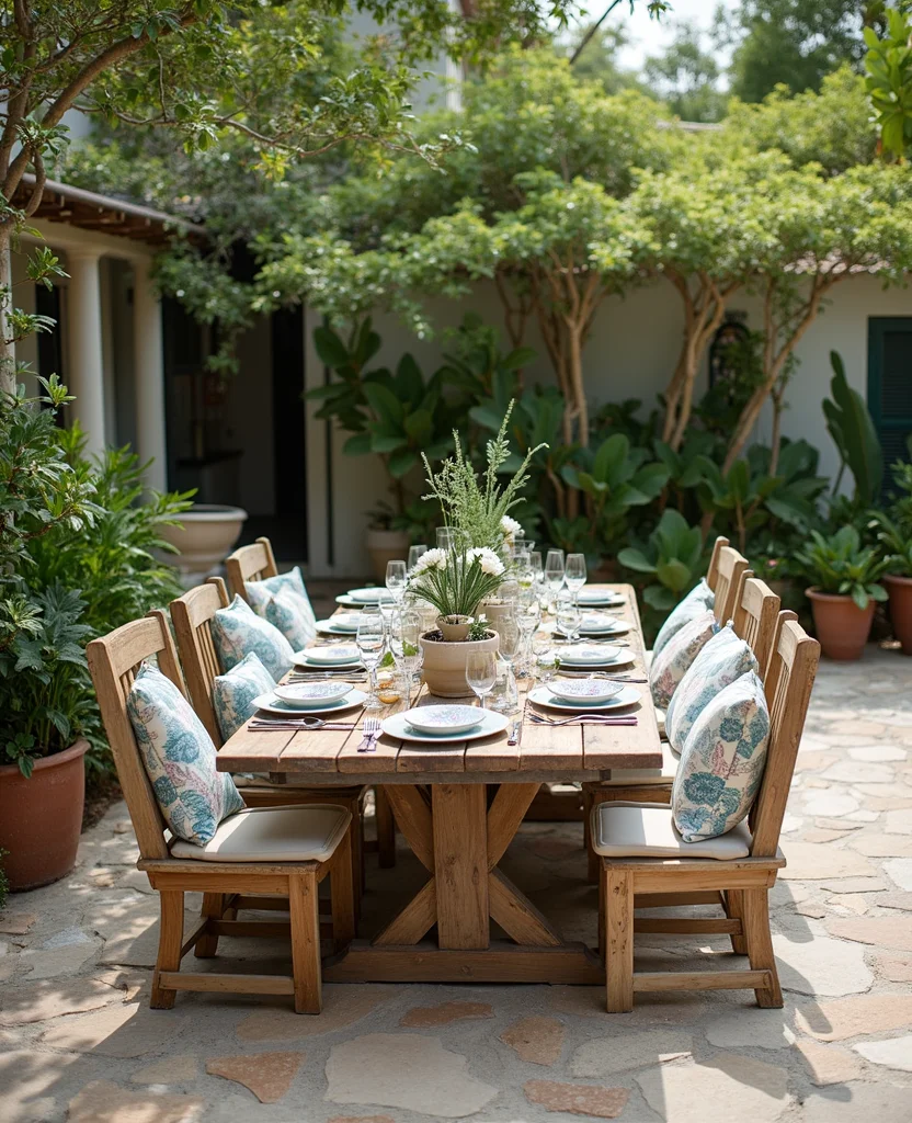 19 Coastal Garden Ideas to Transform Your Australian Backyard into a Paradise! - 17. Outdoor Dining Spaces