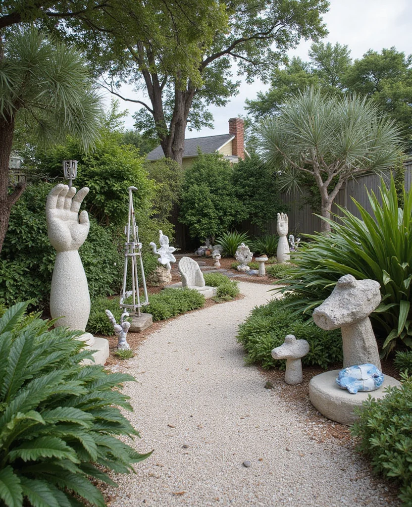 19 Coastal Garden Ideas to Transform Your Australian Backyard into a Paradise! - 9. Beach-Inspired Artwork