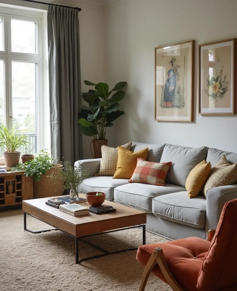 19 Contemporary Living Room Ideas Designers Swear By (You’ll Want to Copy #7!) 74 19 Contemporary Living Room Ideas Designers Swear By (You’ll Want to Copy #7!) - 11. Vintage Finds